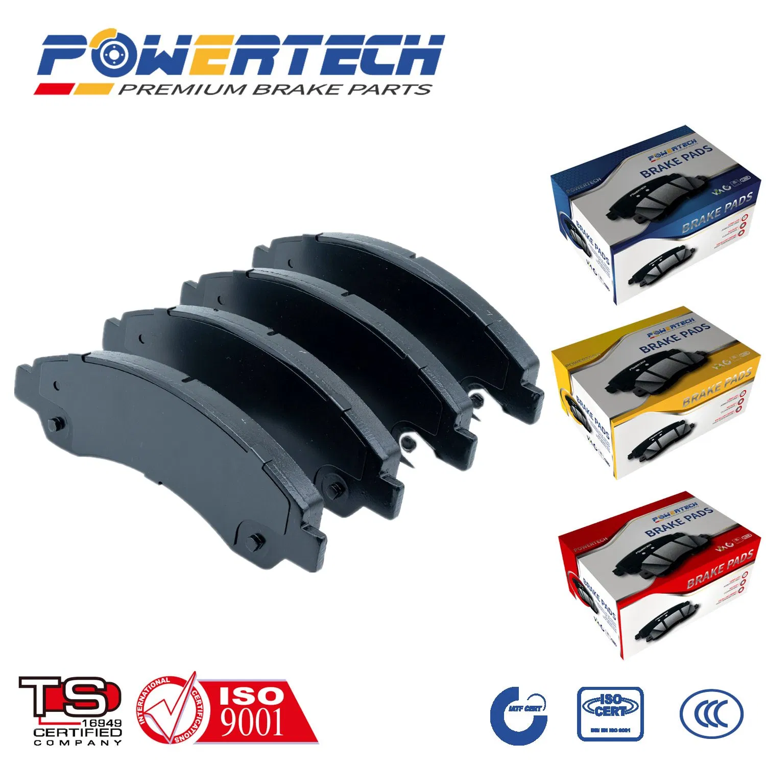 Тормозные колодки Carbon Ceramic Semi-Metallic для автомобилей