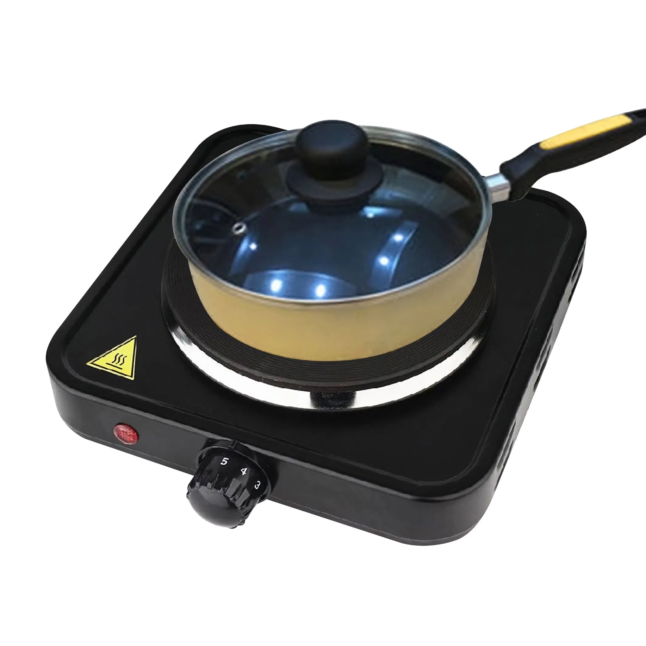 Compact Electric Stove for Effortless Cooking at Home and on The Go