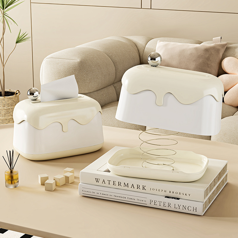 New Products Home Living Room Stretch Mop Creative Cute Tissue Box