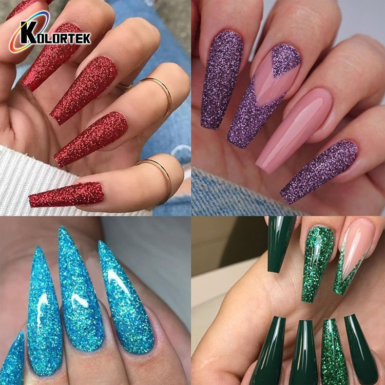 Manufacture Shining Cosmetic Chunky Glitters for Nail Art