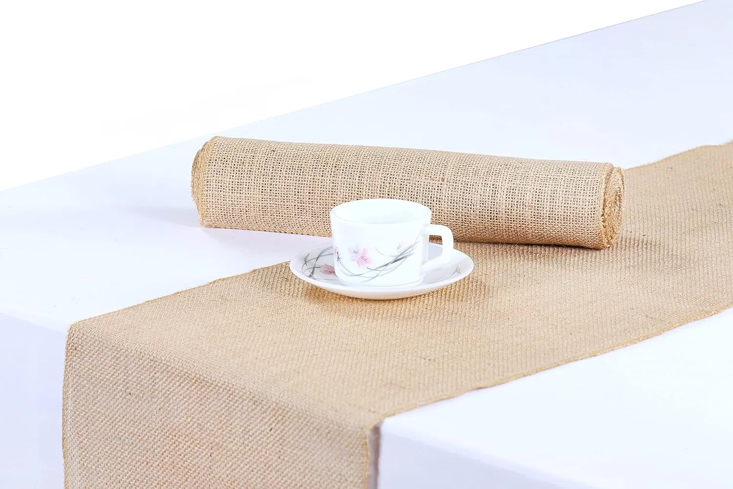 100% Natural Jute Rustic Hessian for Merry Christmas Xmas Table Runner