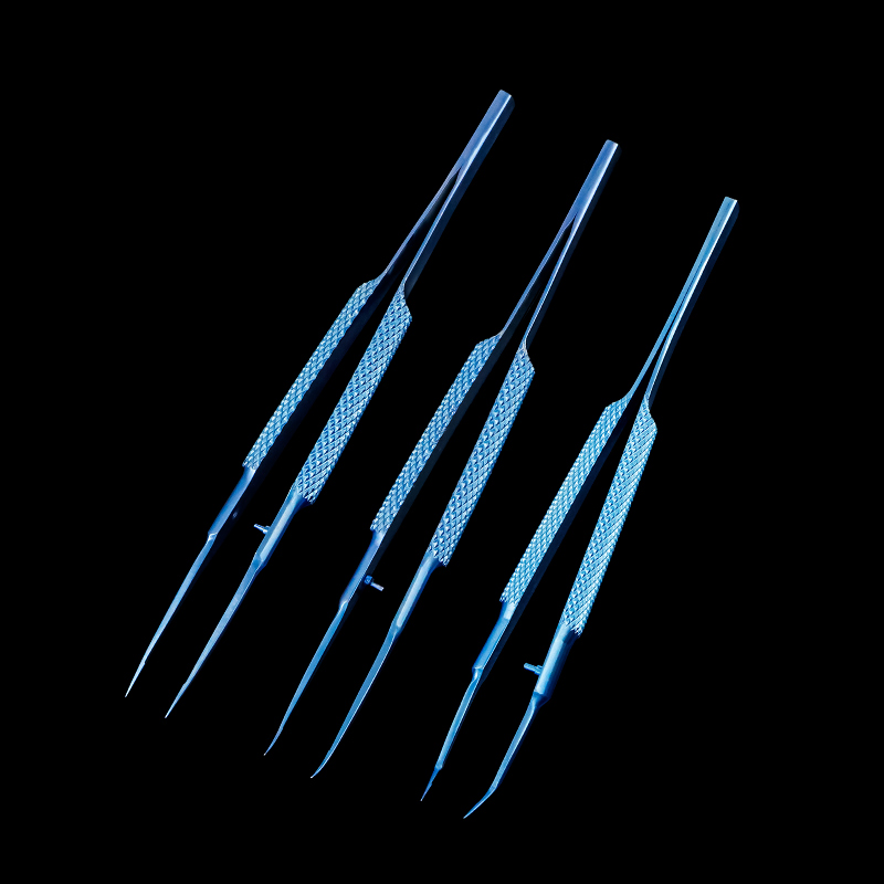 Ergonomic Titanium Alloy Micro Tweezers for Precision Use