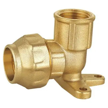 Brass Compression Fittings with Female Nut for Polyethylene Pipe