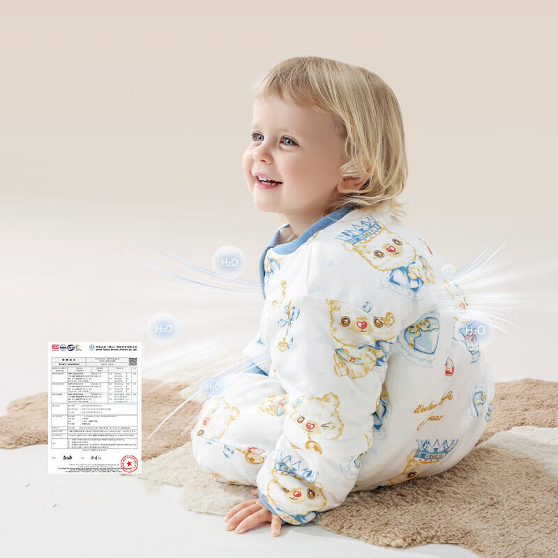 Premium Custom Baby Sleep Sack Knit Cotton Warm Sleeves Detachable Infant Sleeping Bag for Winter Autumn Boy and Girl Use