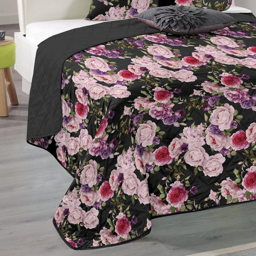 100% Polyester Microfiber Ultrasonic Bedspread Printing