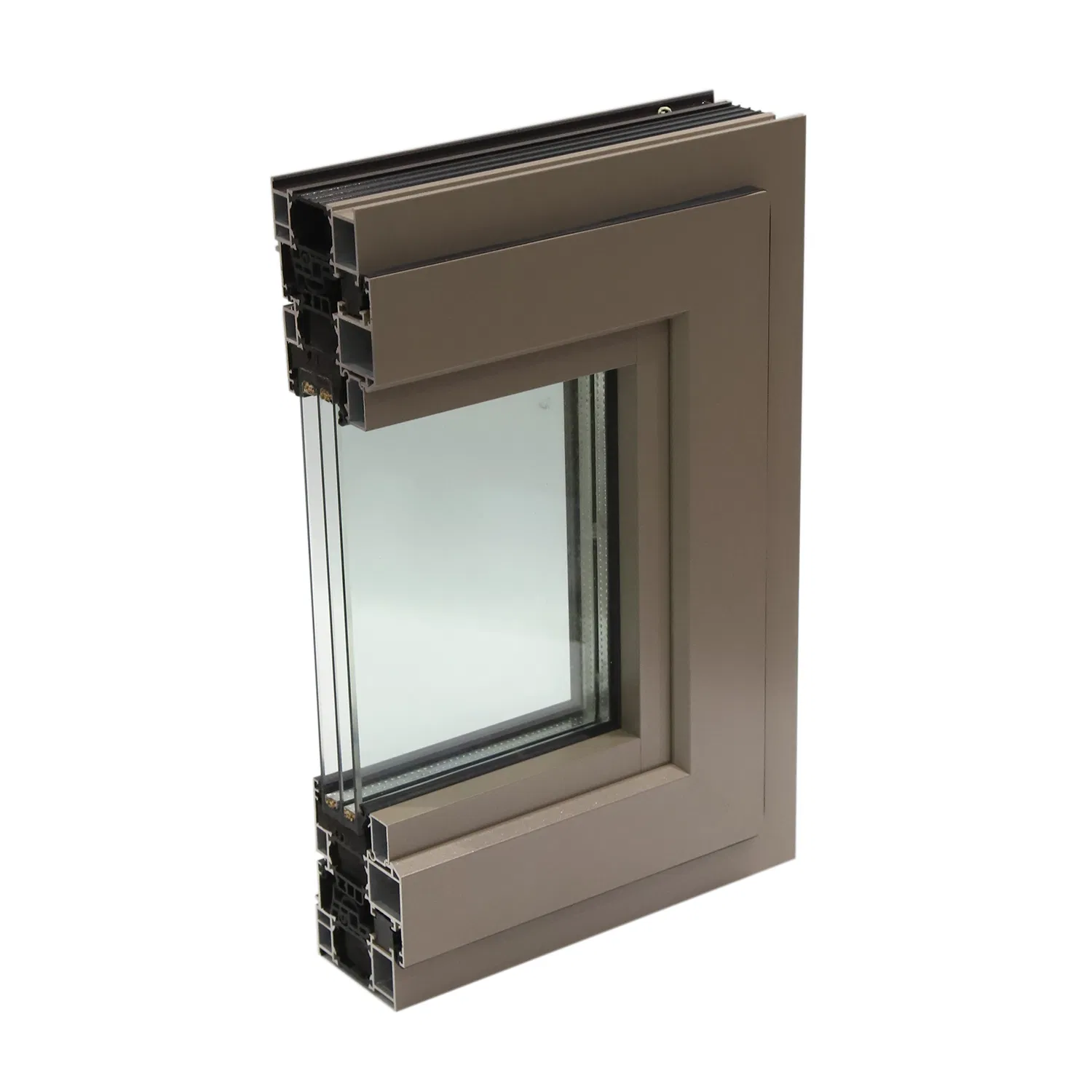 Wood Frame Window Design Customized Aluminum Clad Wood Windows Tilt and Turn Windows