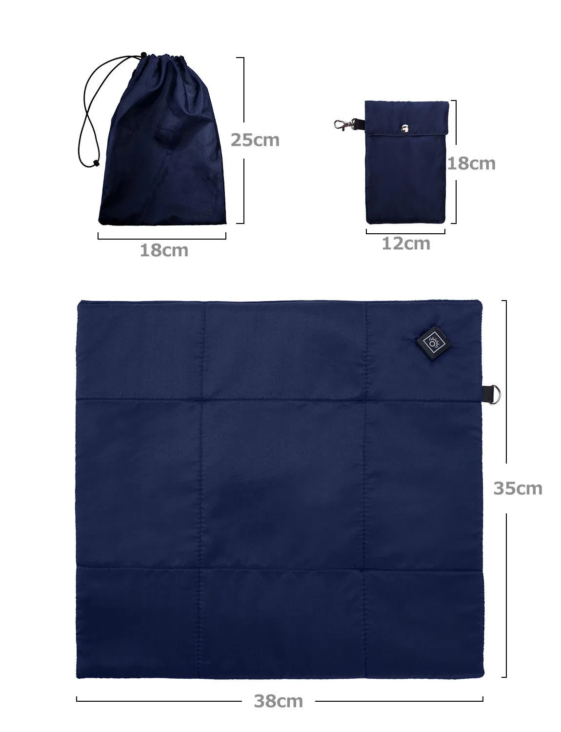 Electric Rechargeable 12V Car Cooling Seat Cushion Multi Function Car Heat Pad