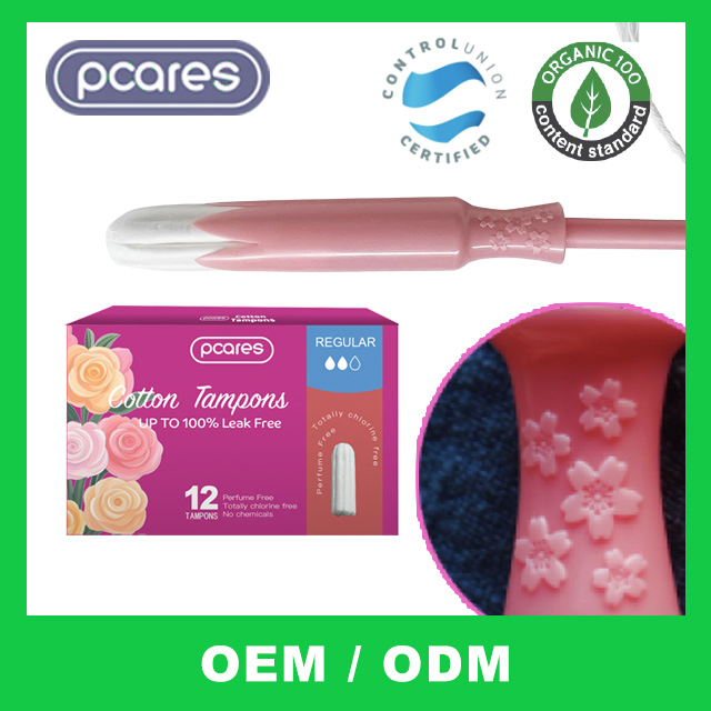 ODM Leak-Proof Regular and Super Tampons for Active Lifestyles