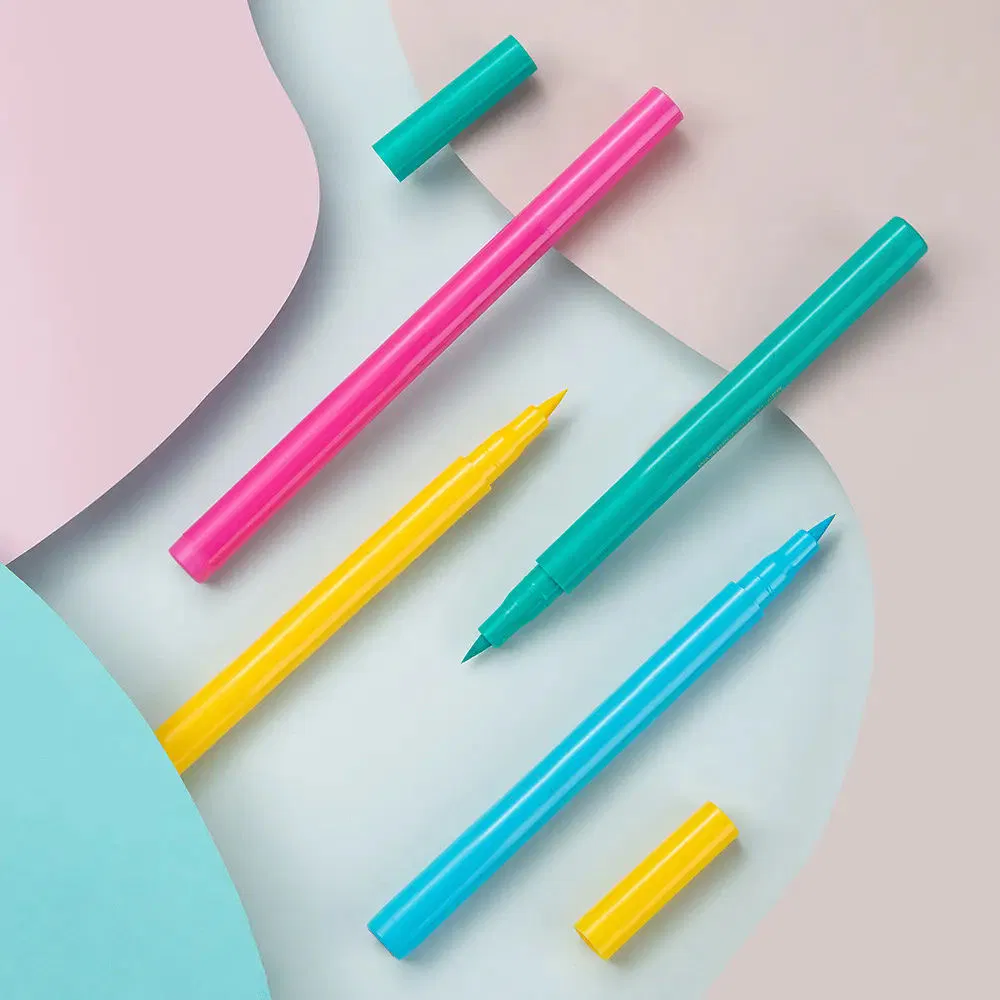 Colored Liquid Eyeliner Vegan Cruelty Free Long Lasting Smooth Eye Liner