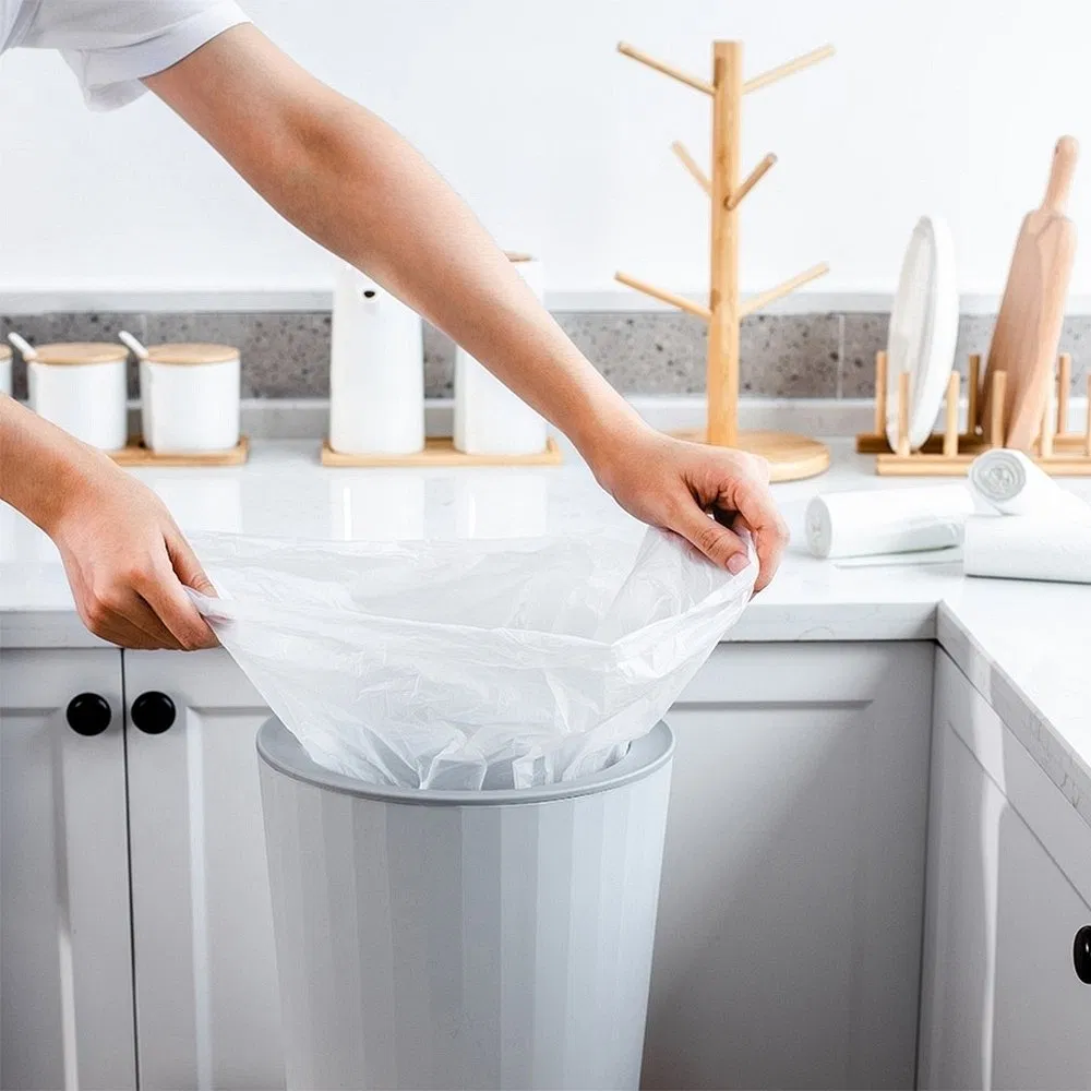 Home Compostable Bag Suppliers Quickly Decomposes Plastic Rubbish Trash Garbage Bag