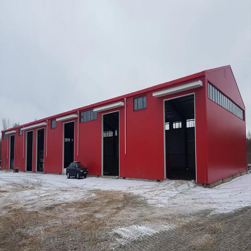 Hot DIP Galvanize Metal Apartment Low Price Steel Frame Building