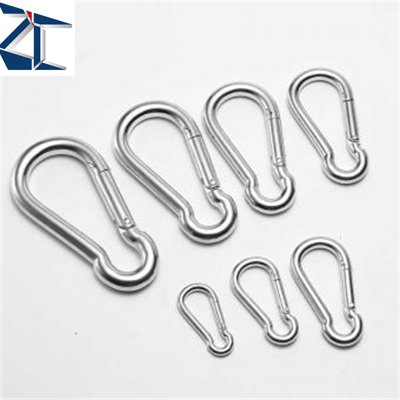 Zcssp-5X50 Stainless Steel Carabiner Spring Climbing Snap Hook Other Fasteners