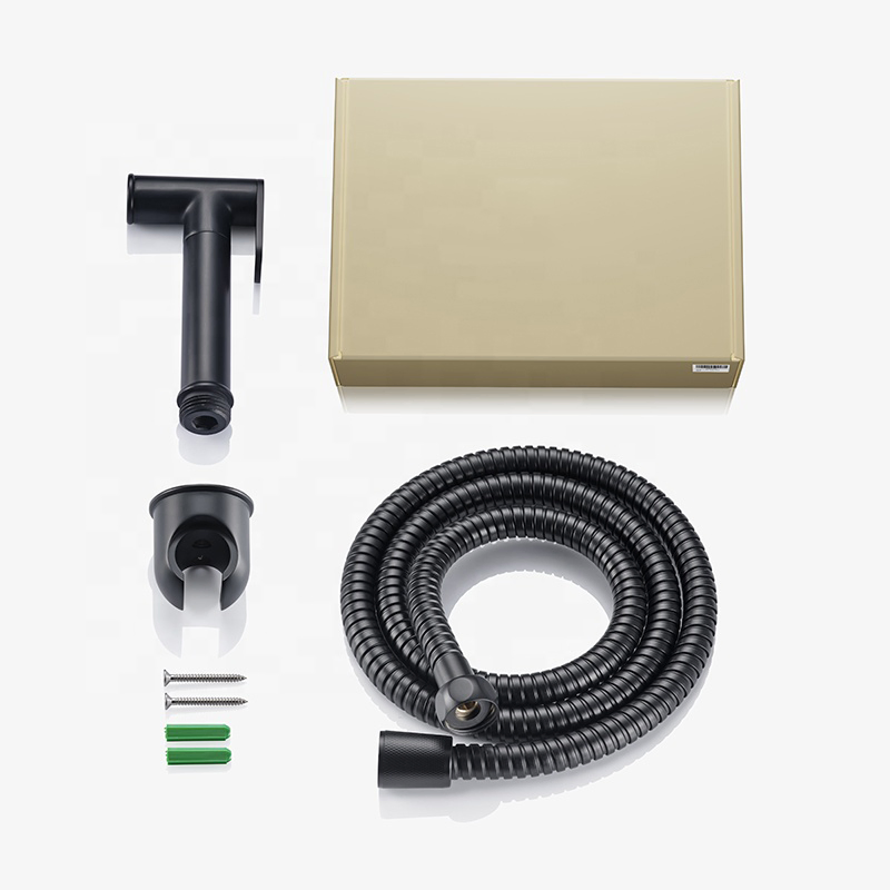 Смеситель для биде с ручным душем, прямоугольный, латунь