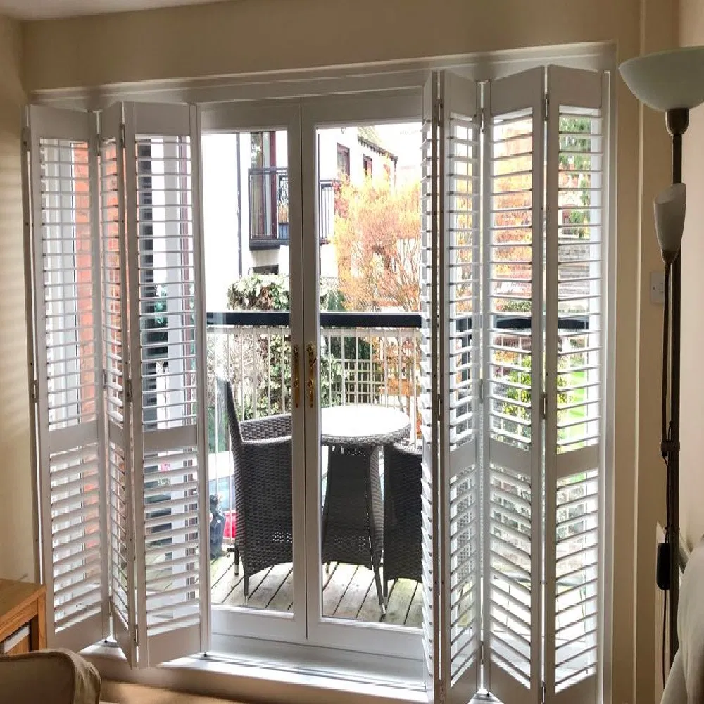 Customized Modern Design Louver Window Shutters Classical Decor Home Blinds for Bedroom Living Room Bathroom