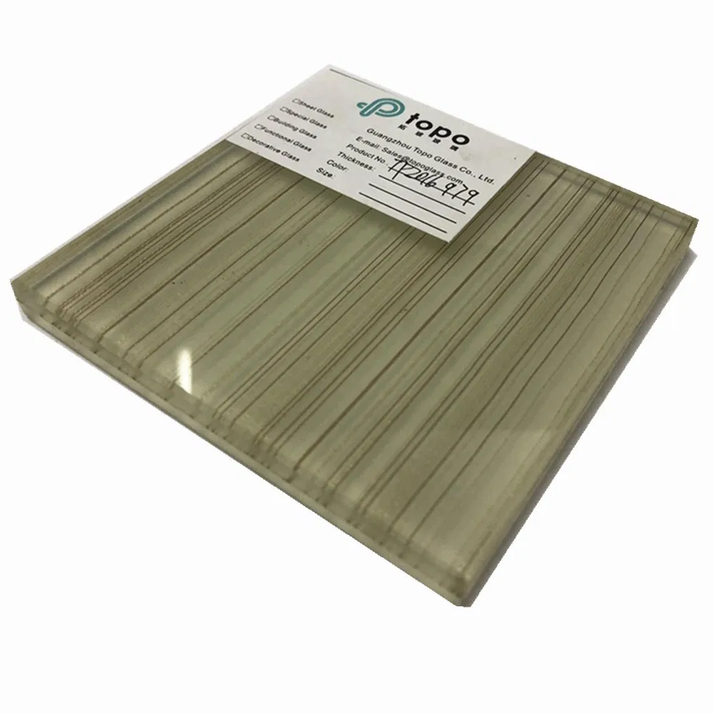 Top Quality Guangzhou Laminated Wire Glass (PLW-TP)