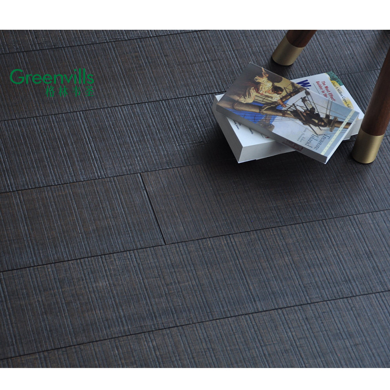 Паркетная доска из бамбука черного цвета, 14 мм