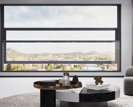 Smart Thermal Break Lift Window Series Aluminum System Factory Price Customizable