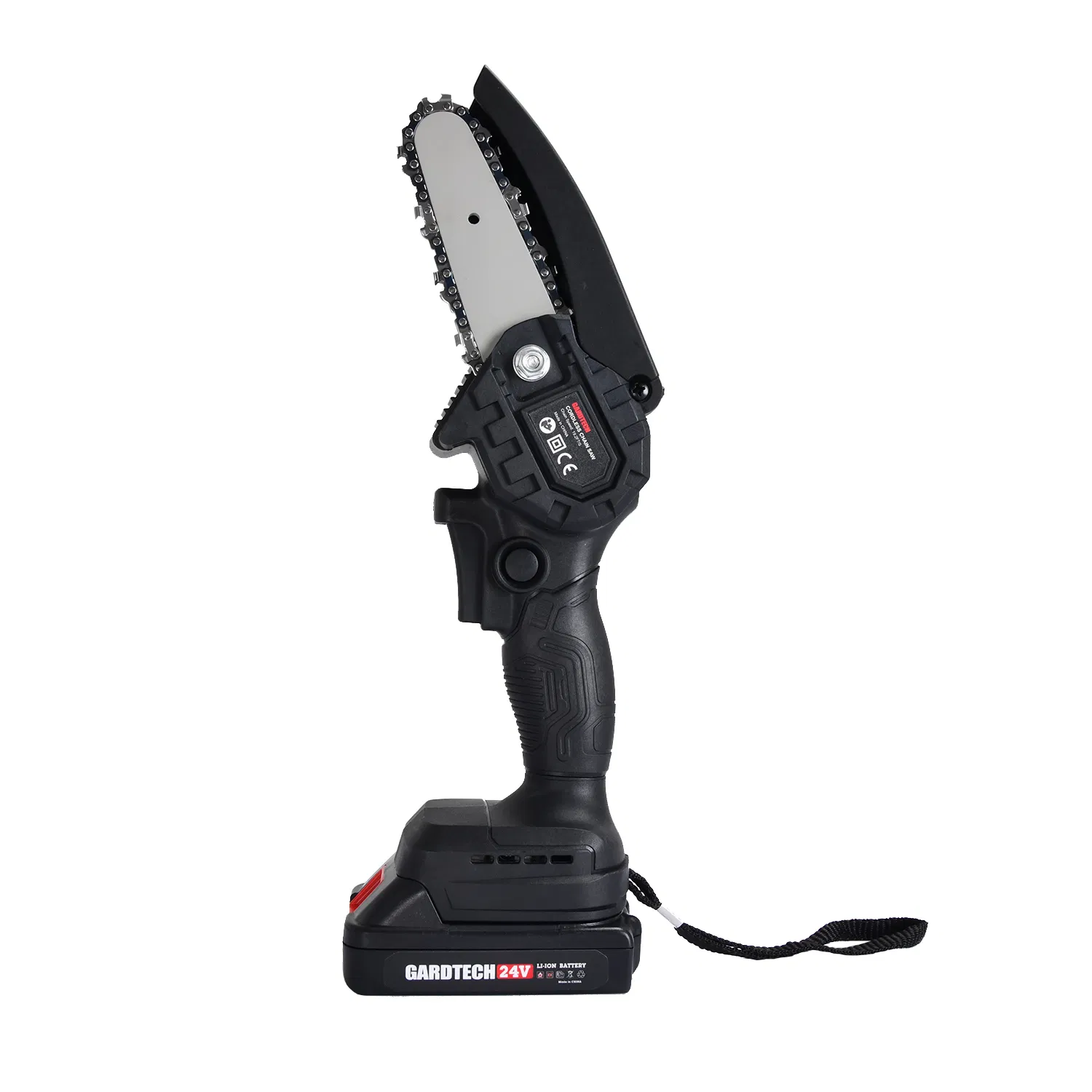 Professional Electric Cordless Mini One Hand 4 Inch Chain Saw Portable Small Pruning Chainsaw for Bush Cutting