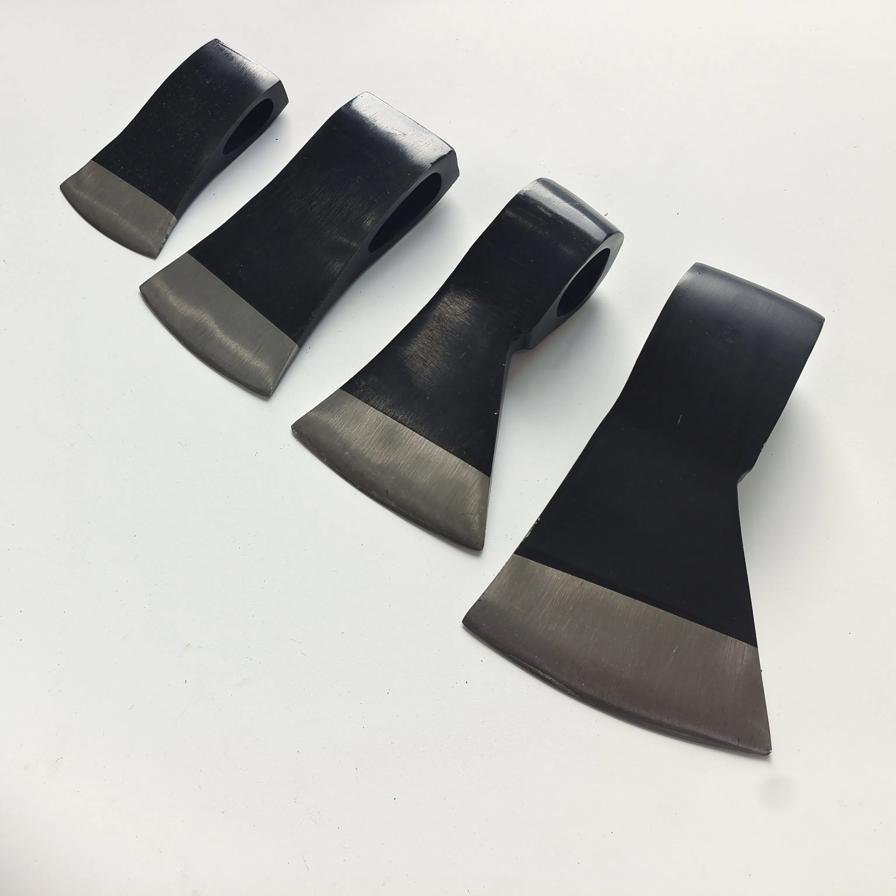 High Carbon Steel Full Polished Axe Head with Comfortable Fiberglass Handle for Outdoor