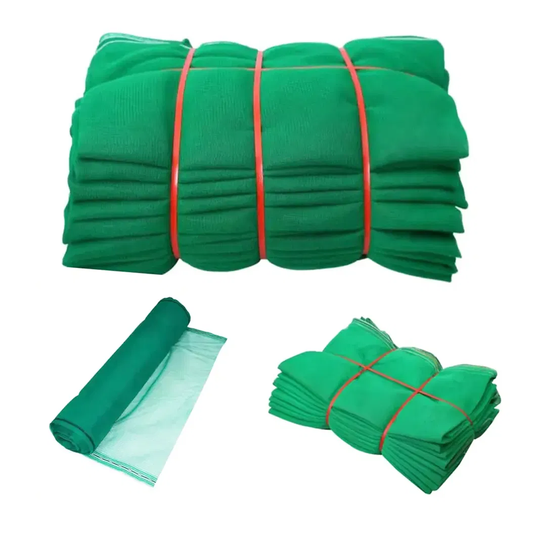 Green Color Scaffold Building Monofilament Construction Netting Safety Scaffolding Net