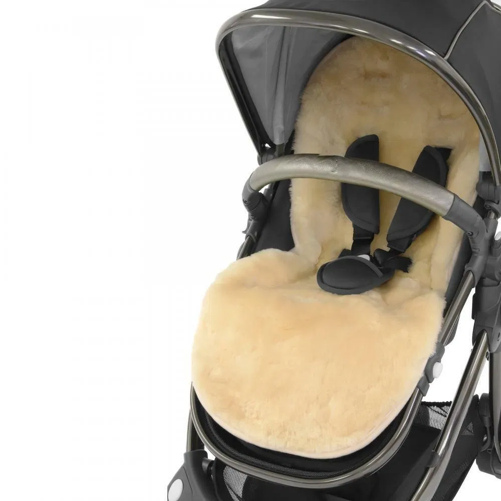 Premium Quality Genuine Sheepskin Fur Long Wool Bassinet Liner in Different Colors