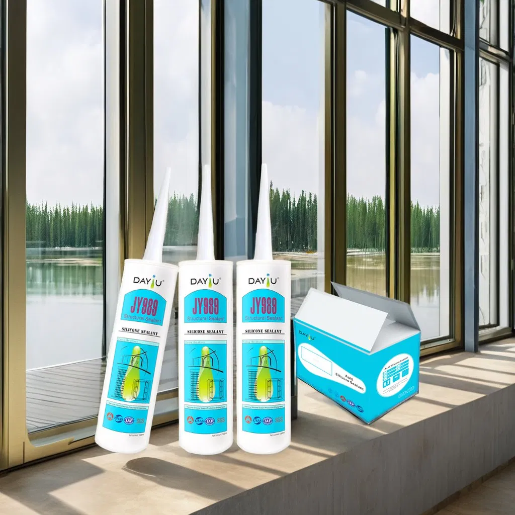 Jy989 Product UV Resistance Sealant Weatherproof Adhesive for Sealing Glass