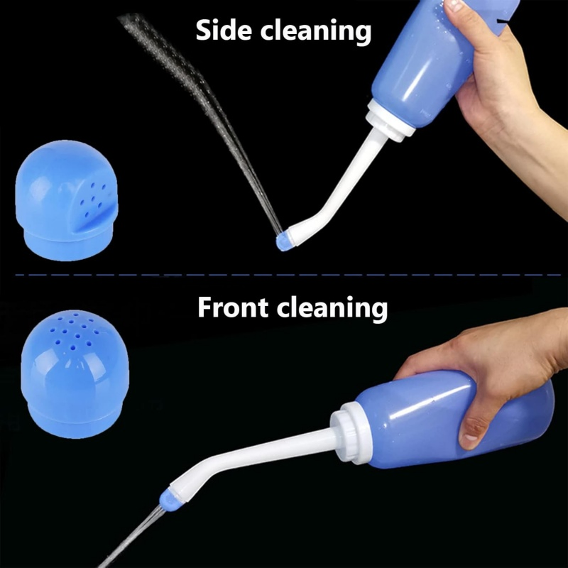 Factory Wholesale 500ml Portable Travel Bidet Vaginal Cleaner Bidet Sprayer Bottle