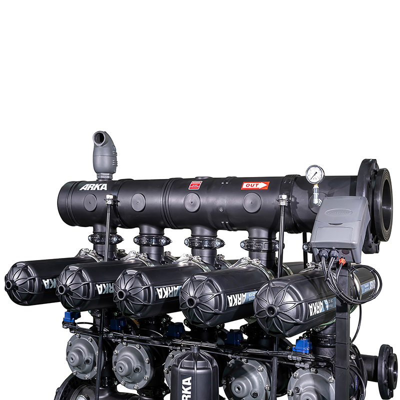 Arka 4 Inch 5 Units H Type Disc Filter Automatic Backwash Irrigation Filter for Agriculture