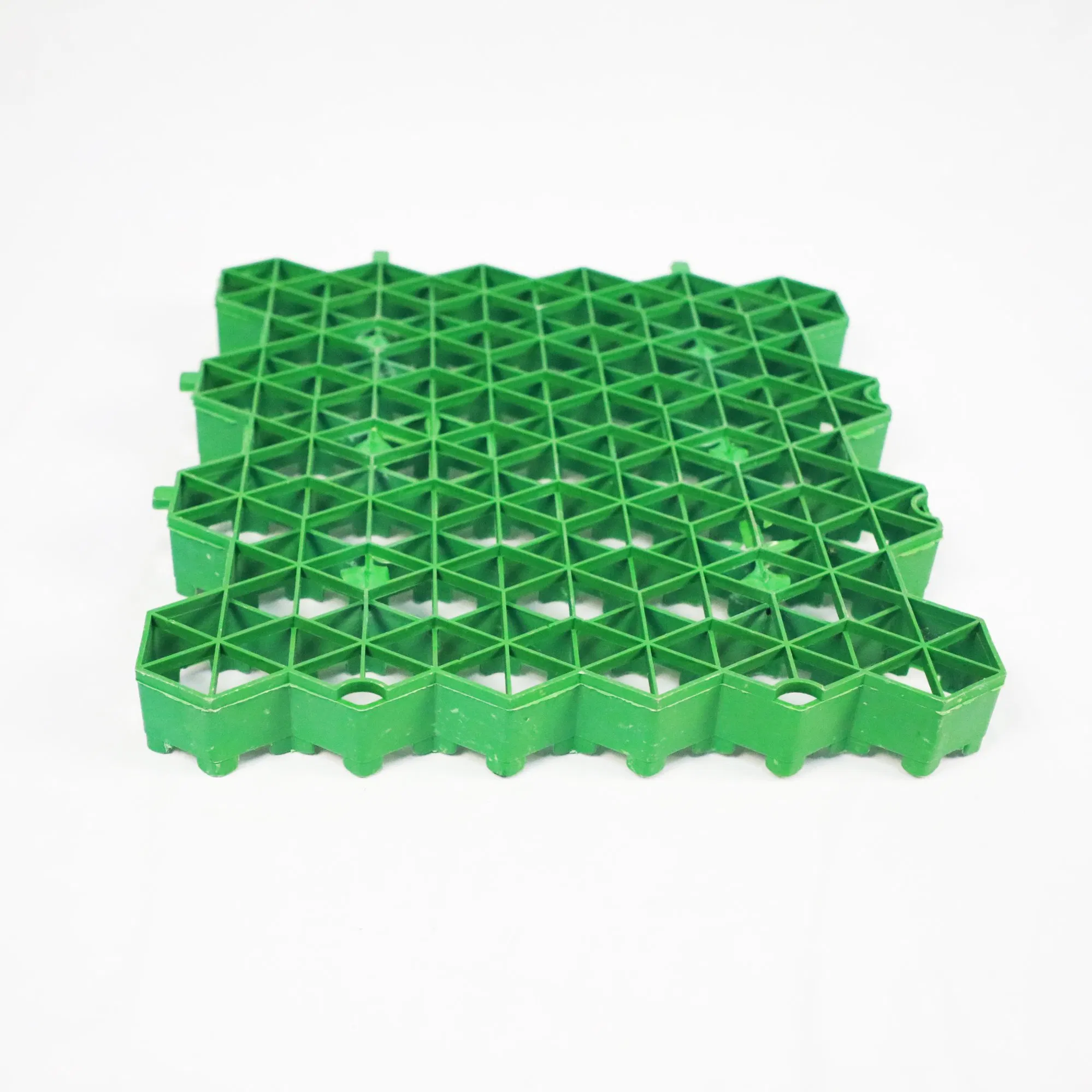 HDPE Plastic Grass Planting Grid Community Lawn Landscaping Grass Planting Brick Fire Passage Flat Grass Planting Plastic Grid