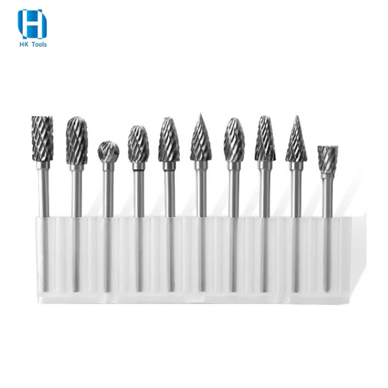 Набор фрез карбидных 10 шт. 3*6 мм для металла и дерева