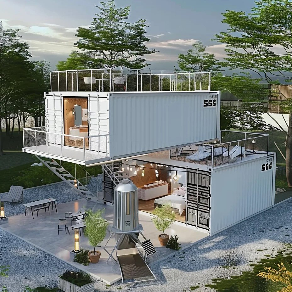 DIY Manufacturers Prefab Homes Department Store Container House for Sale