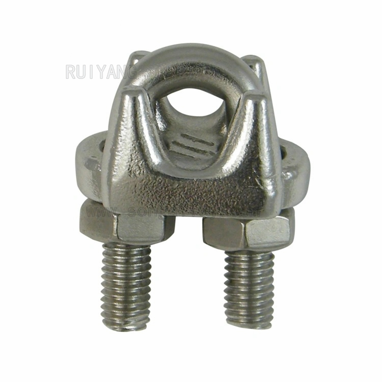 Stainless Steel High Quality Wire Rope Clamps in Rigging Hardware