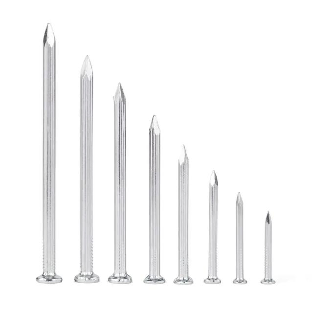 Good Price Concrete Steel Nails 1inch 1.5inch 2inch 3inch 4inch 5inch Concrete Cement Nails Smooth Ring Steel Nail Galvanized Finish