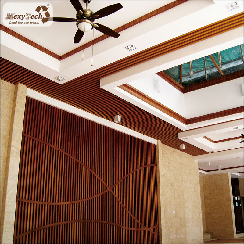 New WPC Material with Fire Resistance Ceiling