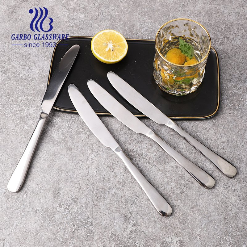 Stainless Steel Cutlery Sets Mirror Polish Tableware Restaurant Home Using Knife for Christmas Gift Decoration Flatware