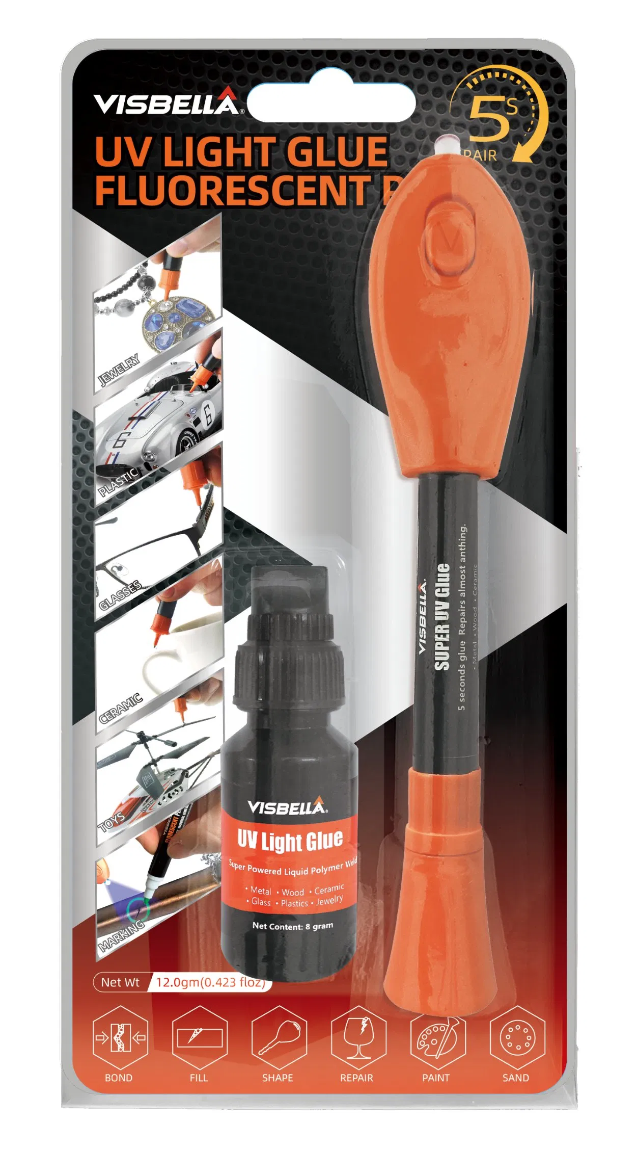 Visbella Best Quality Nail UV Pen Glue