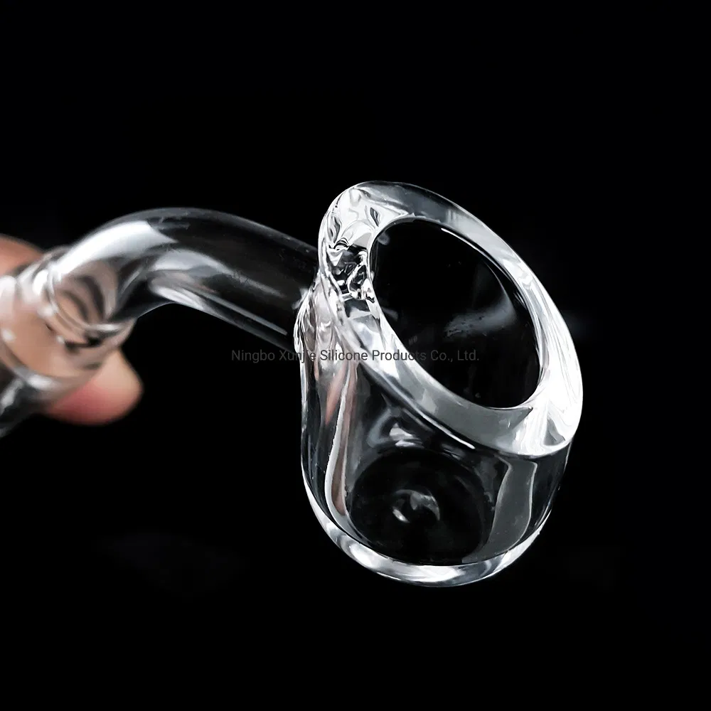 Hot Sale 4mm Quartz Banger 45/90 Degree Glass Bowl Smoking Hand Pipe