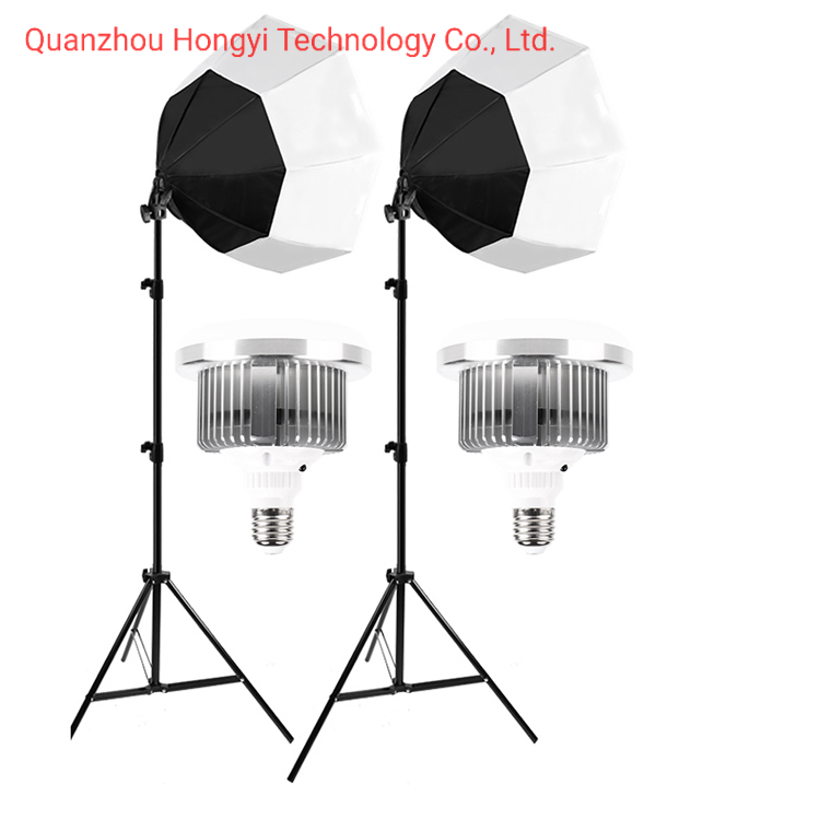 Portable Adjustable Bracket Octagon Softbox for Lighting Adapt to Variety of Scene Shooting