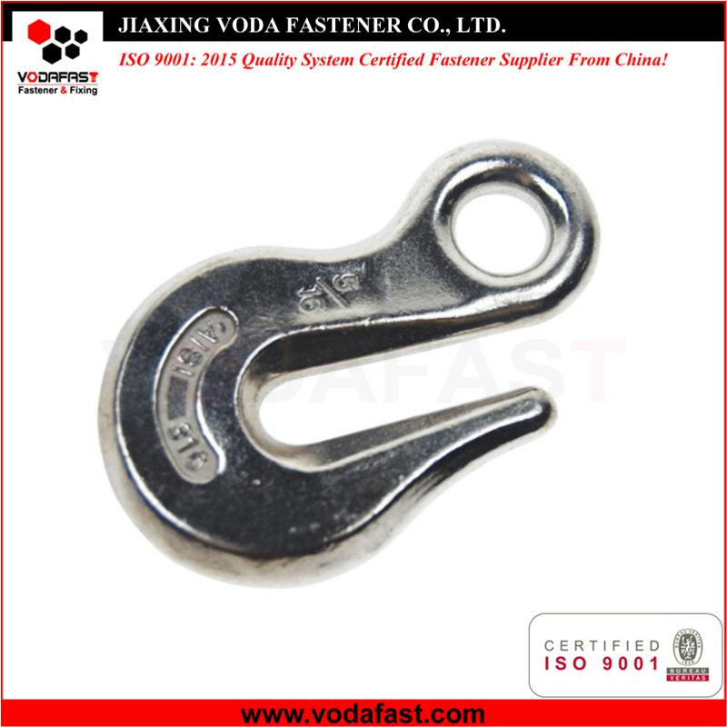 Us Type Eye Grab Hook Zinc Plated