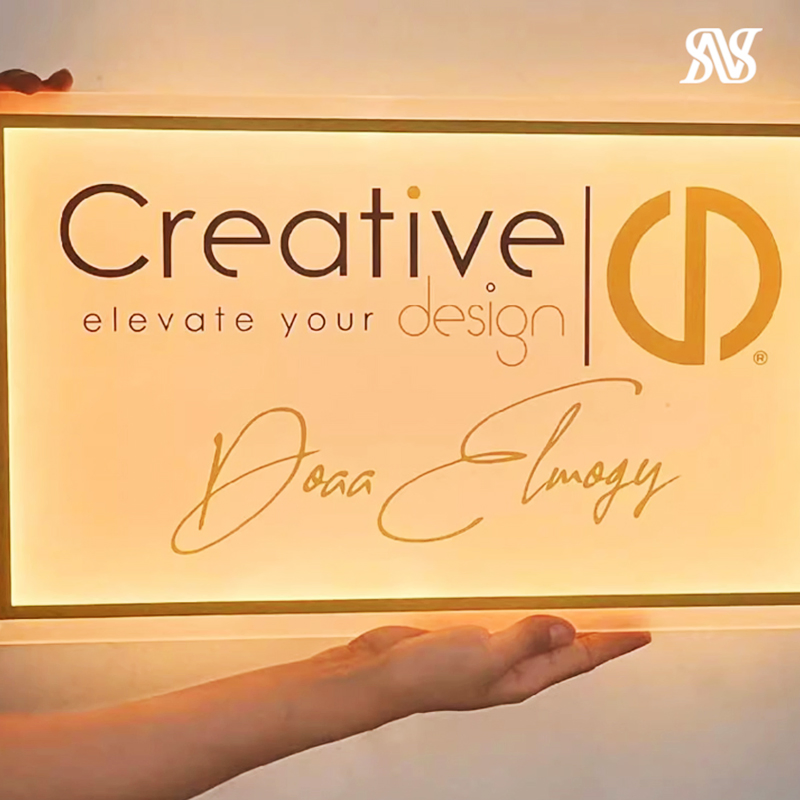 Company Names Back Outdoor Advertising LED Letters 3D Acrylic Logo Custom LED