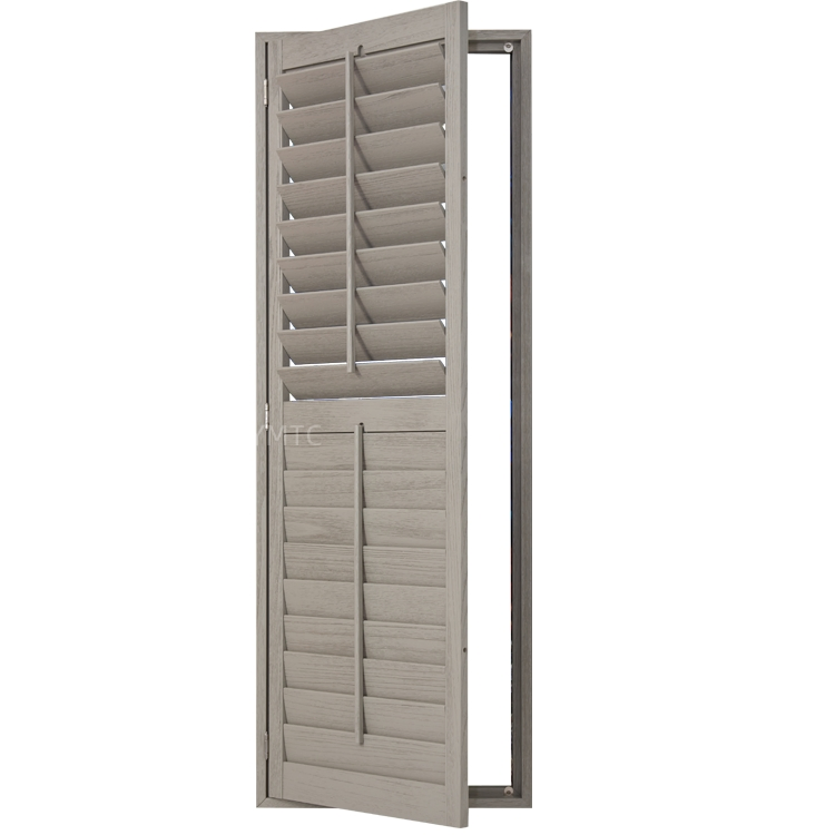 New Design Custom Stain Color Traditional Window Plantation Shutter