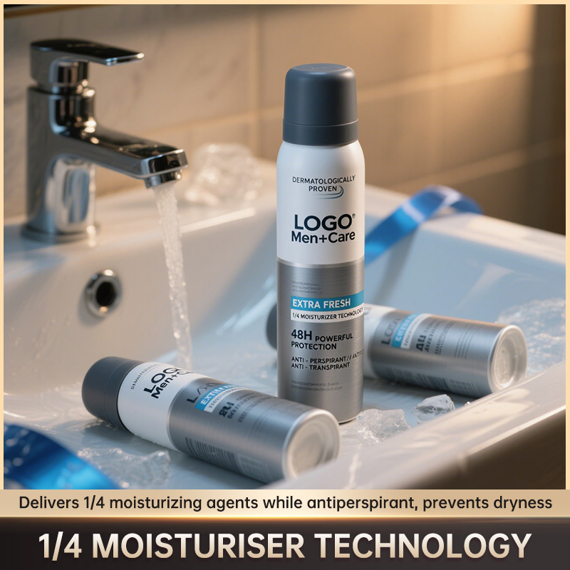 Refreshing and Quick-Drying Antiperspirant Spray