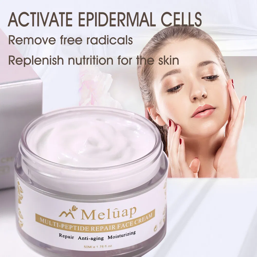 Wholesale Collagen Facial Repair Retinol Moisturizer Hyaluronic Acid Multi-Petides Whitening Anti Aging Wrinkle Face Cream