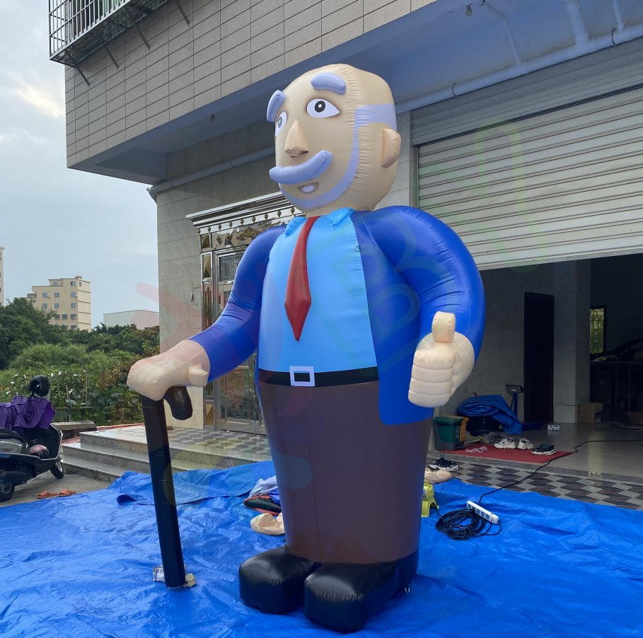 15 Feet Inflatable Holland Balloon, Abraham Cartoon Balloon for Sale