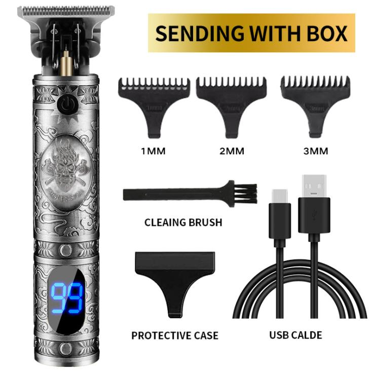 Barber Use Mini High Speed Motor Cordless USB Rechargeable Hair Trimmer