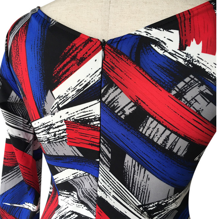 Блуза женская офисная с длинным рукавом