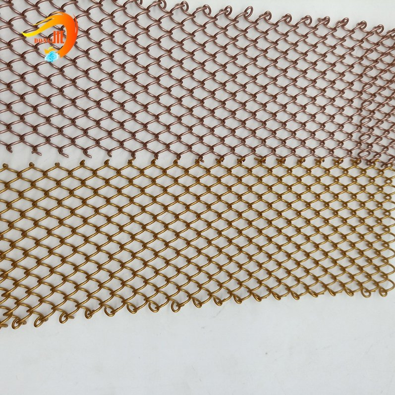 Elegant Chain Link Curtain Netting for Modern Home Decor