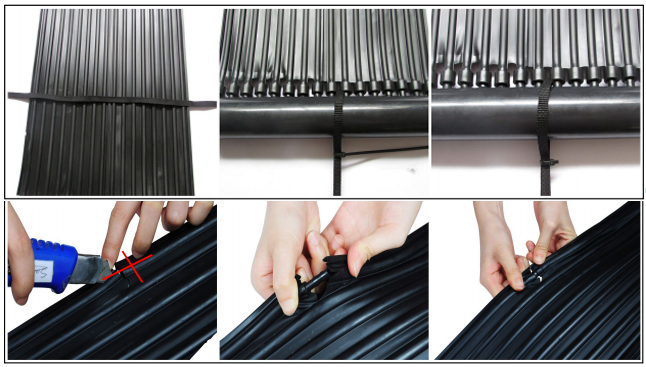 Outdoor Solar Swimming Pool Energy Saving Heater Mat Pool Heating System Above Ground Pool Solar Heater Kit