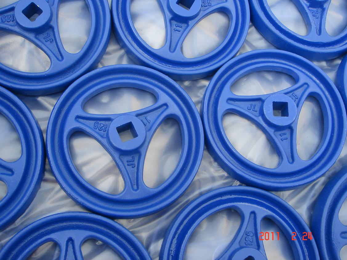 Sanding Casting CNC Hand Wheel