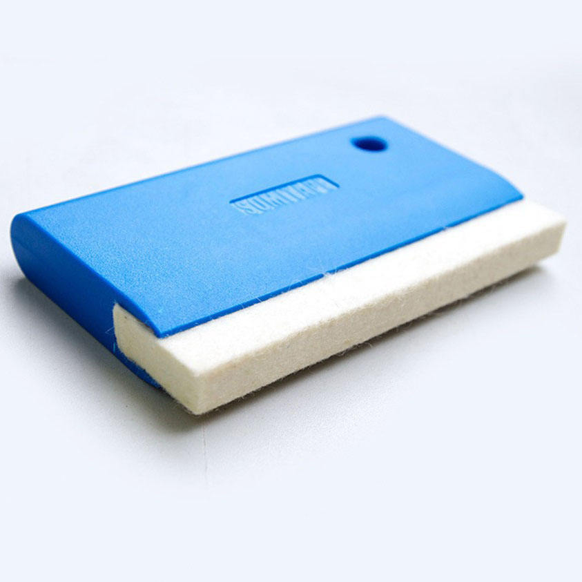 Wool Felt Squeegee Rectangle Wool Felt Window Tint Tool Squeegee Auto Car Film Foil Wool Squeegee